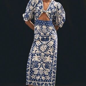 FARMrio dress navy XS